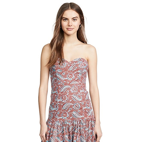 NWT VERONICA BEARD Fiore Print Midi Dress, 8 - Picture 2 of 16